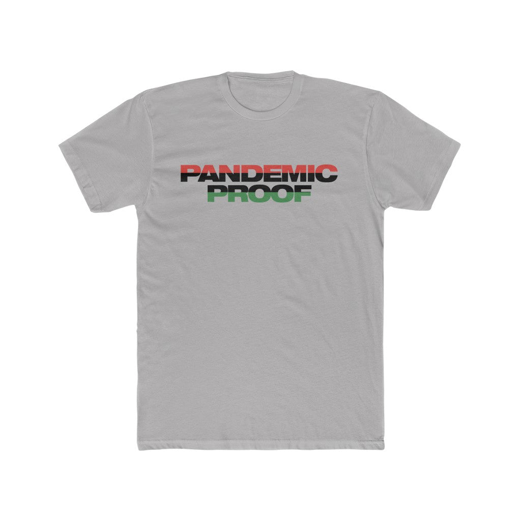 Copy of Pandemic Proof dark  Cotton Crew Tee