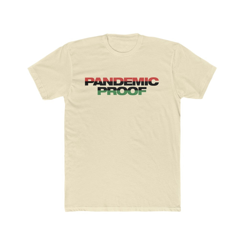 Copy of Pandemic Proof dark  Cotton Crew Tee